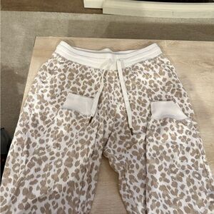 Leopard Print Joggers